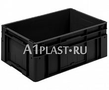 Пластиковый антистатический ящик 600х400х270 мм
