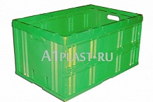 Складной пластиковый ящик 600х400х310 мм