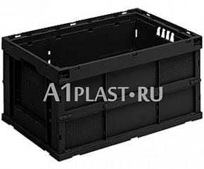 Складной антистатический ящик 600х400х280 мм
