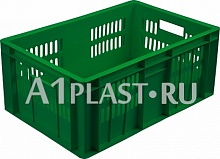 Ящик пластиковый колбасный 600х400х250 мм