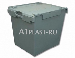 Высокий пластиковый ящик 800х600х620 мм