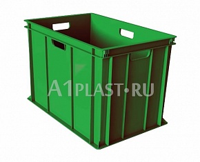 Пластиковый ящик сплошной 600х400х410 мм
