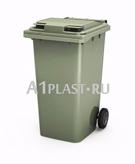Контейнер для мусора 240 л желтый