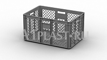 Евроконтейнер с открытыми ручками 600х400х320 мм
