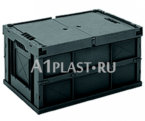 Складной антистатический ящик 600х400х320 мм