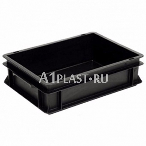 Пластиковый антистатический ящик  400х300х120 мм