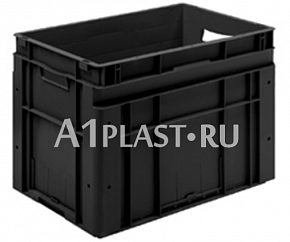 Пластиковый антистатический ящик 600х400х420 мм