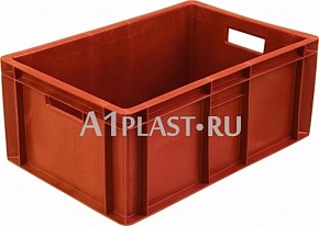 Мясной пластмассовый тара-ящик 600х400х250 мм