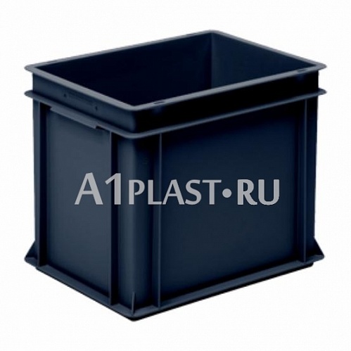 Антистатический пластиковый ящик 400х300х325 мм