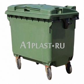 Мусорный контейнер 770 л синий