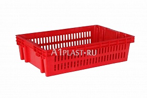 Хлебный пластиковый ящик 600х400х150 мм
