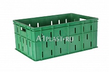 Тарный ящик пластиковый 600х400х250 мм