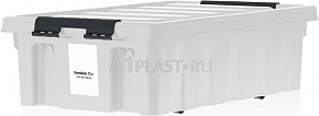 Пластиковый ящик на роликах 600х400х180 мм