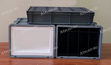 Пластиковые ящики с дополнительными опциями